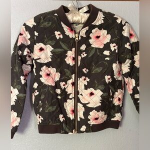 OshKosh B'gosh Genuine Article Floral Bomber Jacket